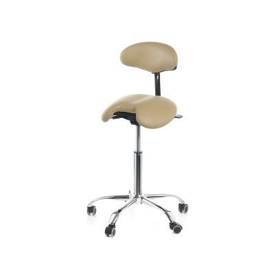 SmartStool SM03B - эргономичный стул-седло со спинкой